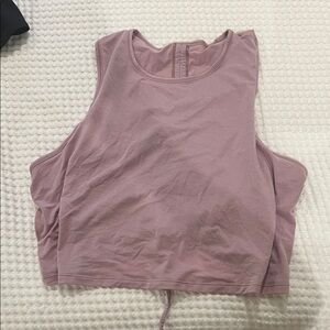 Lulu Women's Pink Sleeveless Top